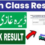 DG Khan Board 10th Class Result 2025 Check Online