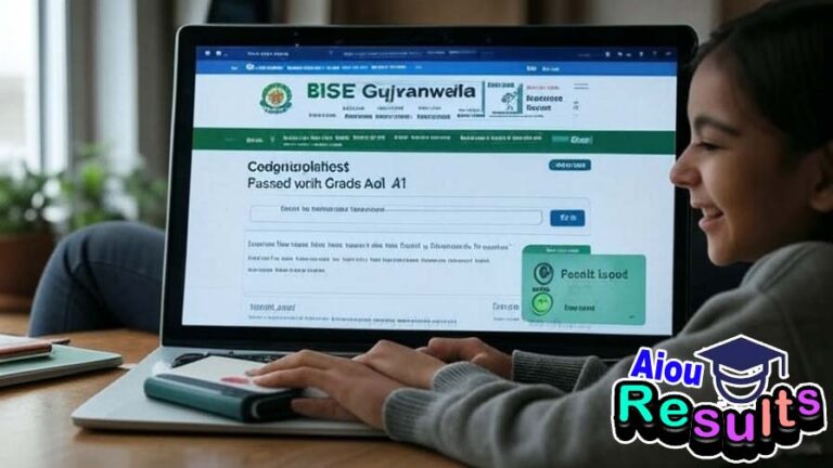 Gujranwala Board 10th Class Result 2025 Check Online, SMS & Gazette