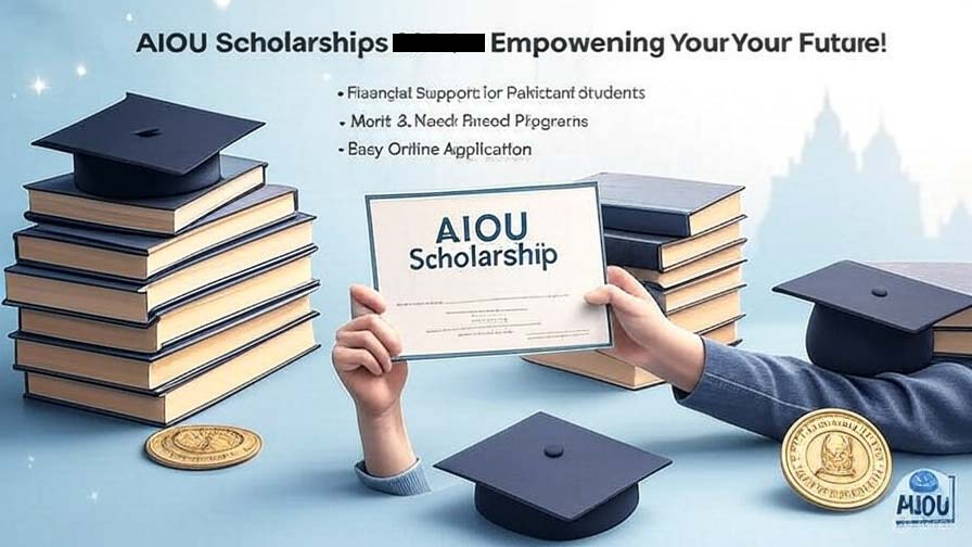 AIOU Scholarships 2025 for All Programs - Apply Guide