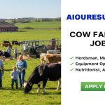 Cow Farming Jobs in America 2025 - Aiou Results